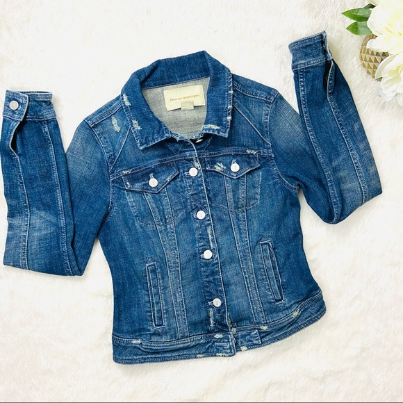 Pilcro and the Letterpress Jackets & Blazers - Pilcro & The Letterpress Anthro Denim Jean Jacket